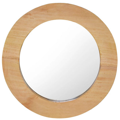 Wandspiegel Rond 40 Cm Teakhout Φ 40 cm