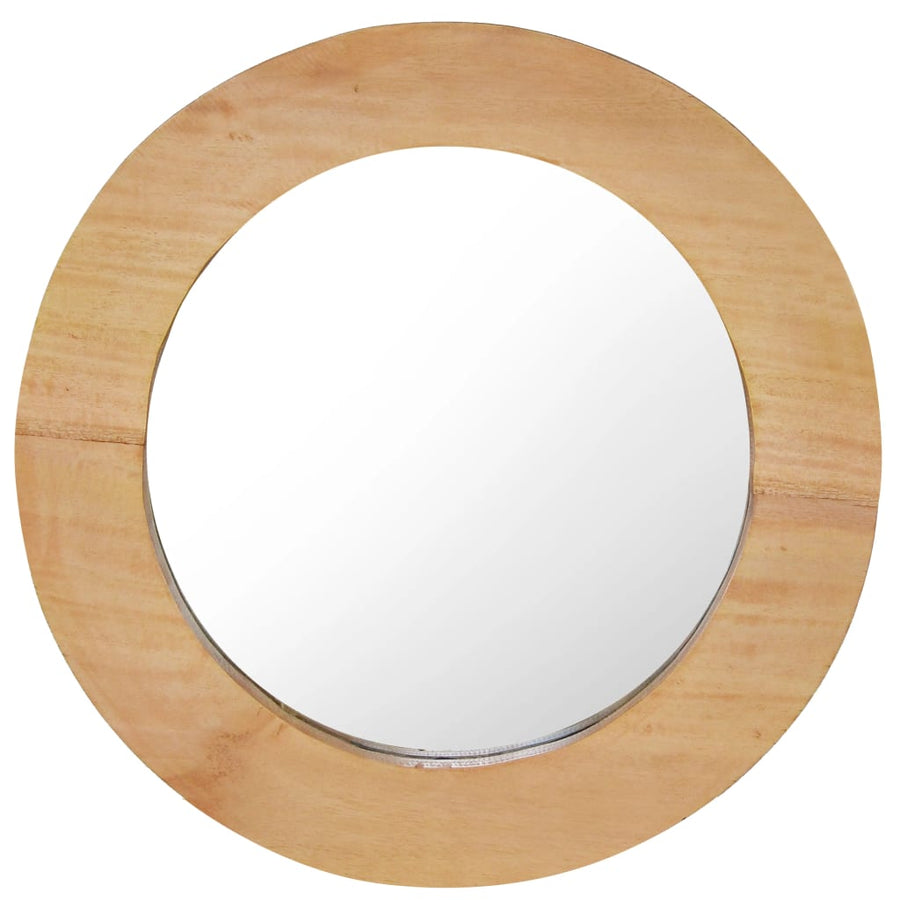 Wandspiegel Rond 40 Cm Teakhout Φ 40 cm