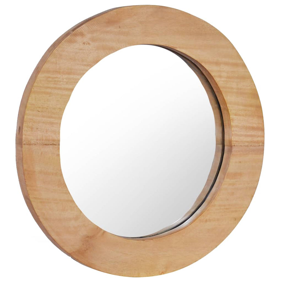 Wandspiegel Rond 40 Cm Teakhout Φ 40 cm