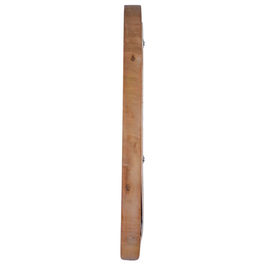 Wandspiegel Rond 40 Cm Teakhout Φ 40 cm