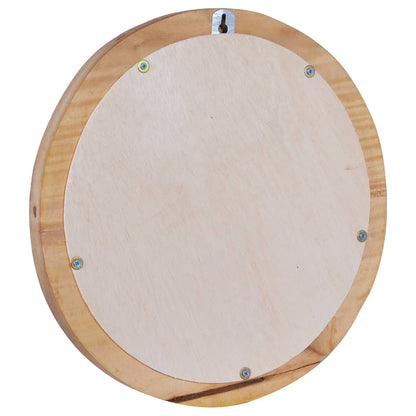 Wandspiegel Rond 40 Cm Teakhout Φ 40 cm