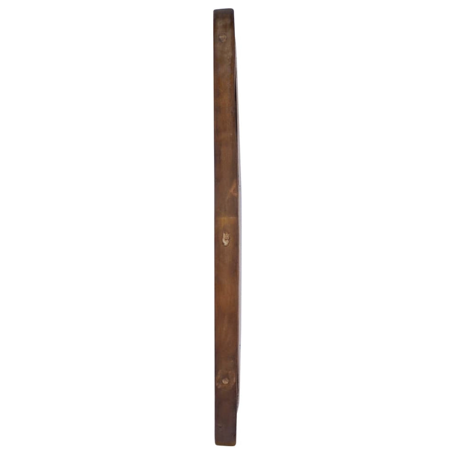 Wandspiegel Rond 60 Cm Teakhout Φ 60 cm