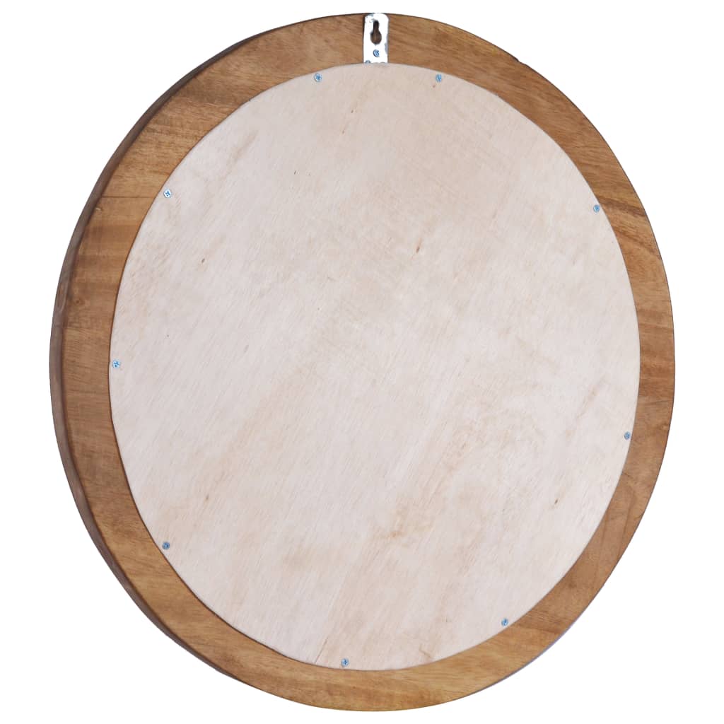 Wandspiegel Rond 60 Cm Teakhout Φ 60 cm