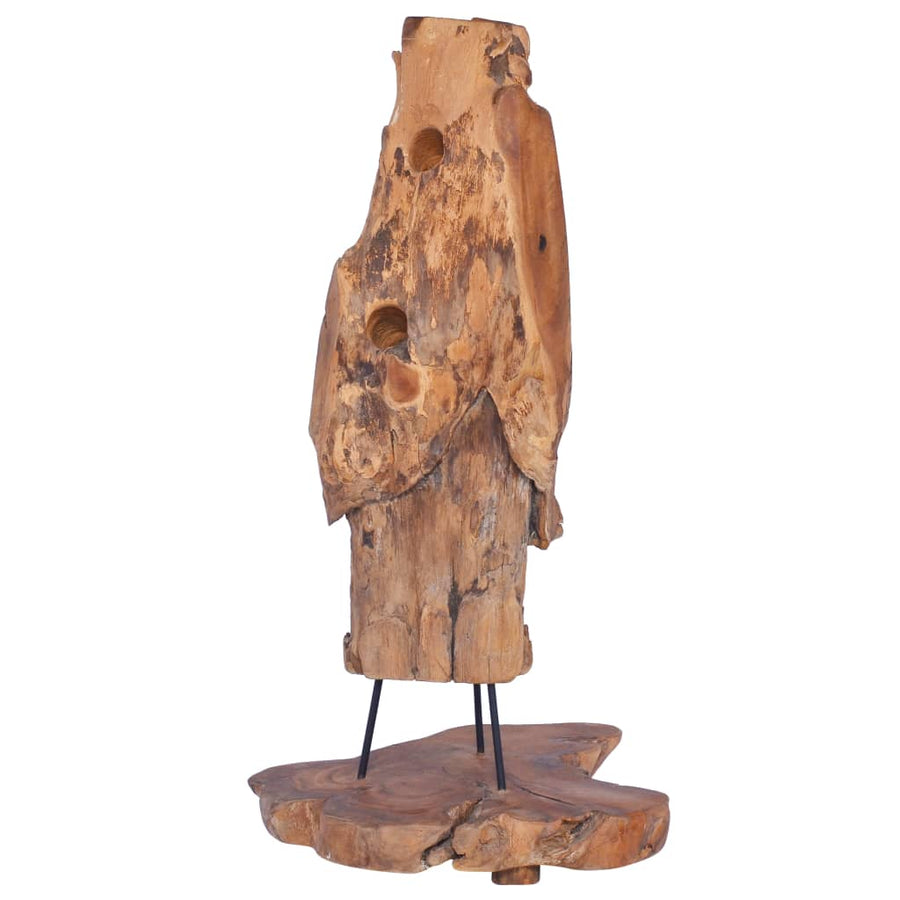 Wijnrek Voor 8 Flessen 40X30X80 Cm Massief Teakhout