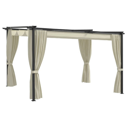 Prieel 4x3 m crème