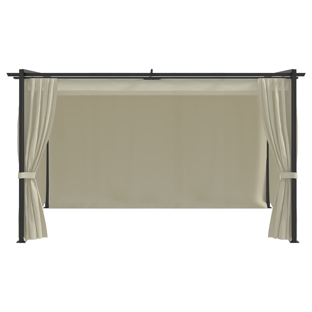 Prieel 4x3 m crème