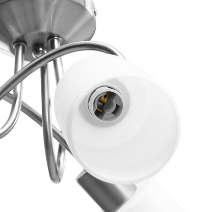 Plafondlamp Met Keramieke Cilindervormige Kappen 3Xe14 Wit