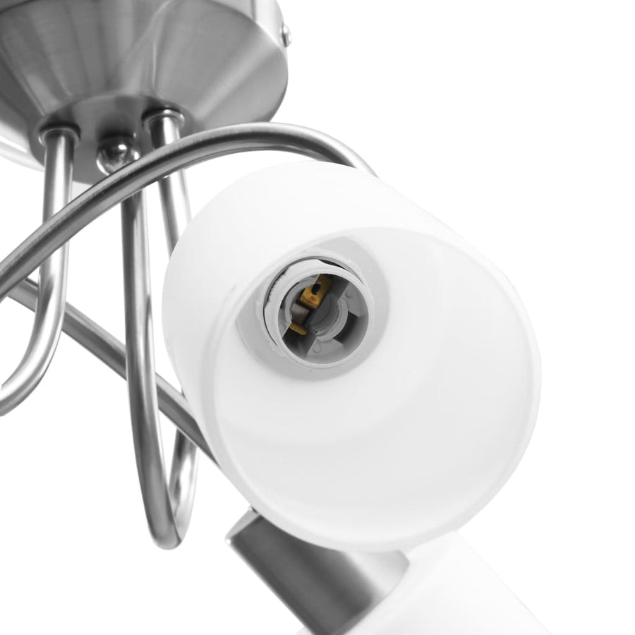 Plafondlamp Met Keramieke Cilindervormige Kappen 3Xe14 Wit