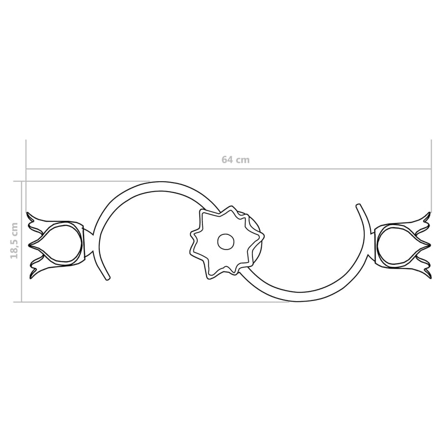 Plafondlamp Met Glazen Vormige Kappen 3Xe14 Transparant 3
