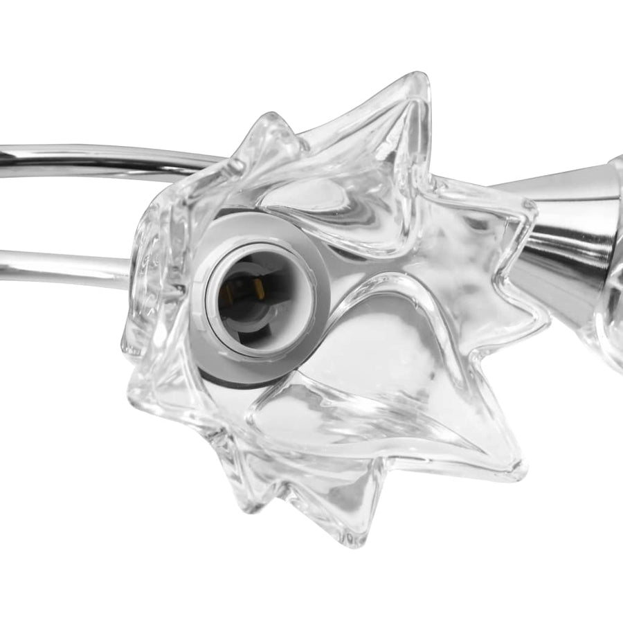 Plafondlamp Met Glazen Tulpvormige Kappen 5Xe14 Transparant