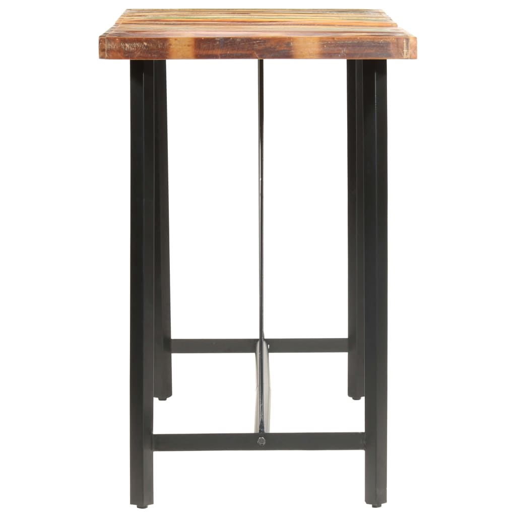 -Delige Barset massief gerecycled hout