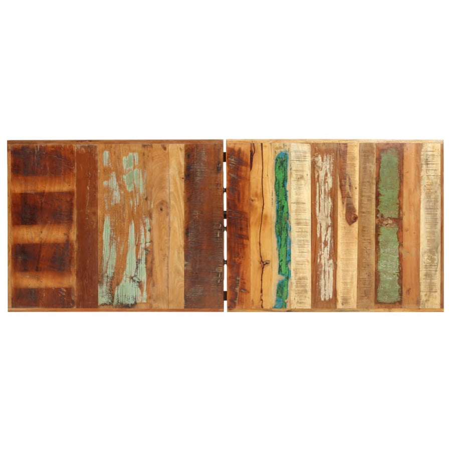 -Delige Barset massief gerecycled hout