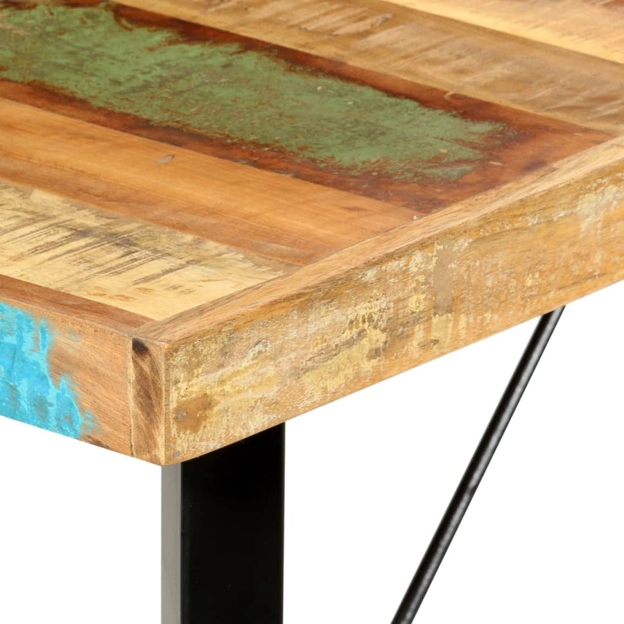 -Delige Barset massief gerecycled hout