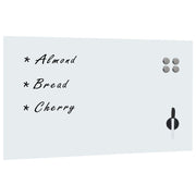 Magneetbord glas 120x60 cm wandmontage
