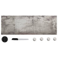 Magneetbord Wandmontage Glas 60 x 20 cm