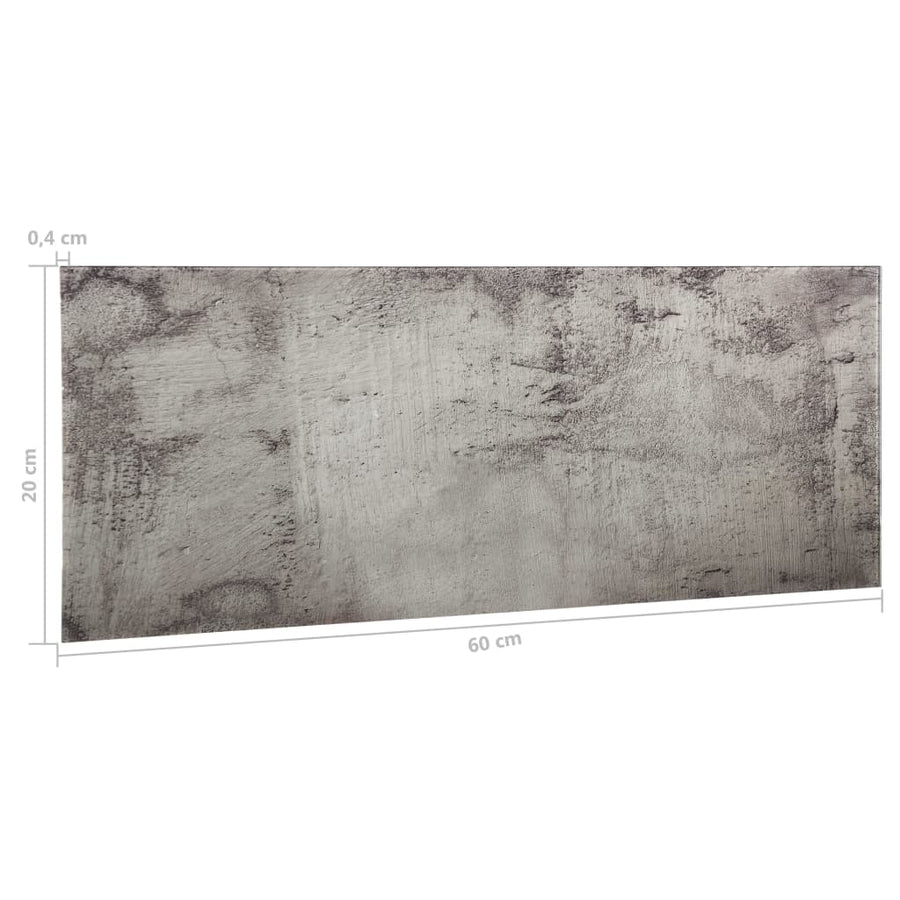 Magneetbord Wandmontage Glas 60 x 20 cm