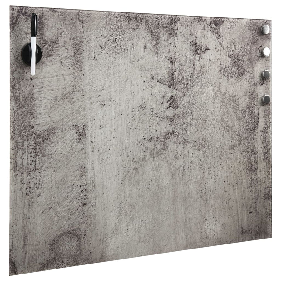 Magneetbord Wandmontage 50X50 Cm Glas