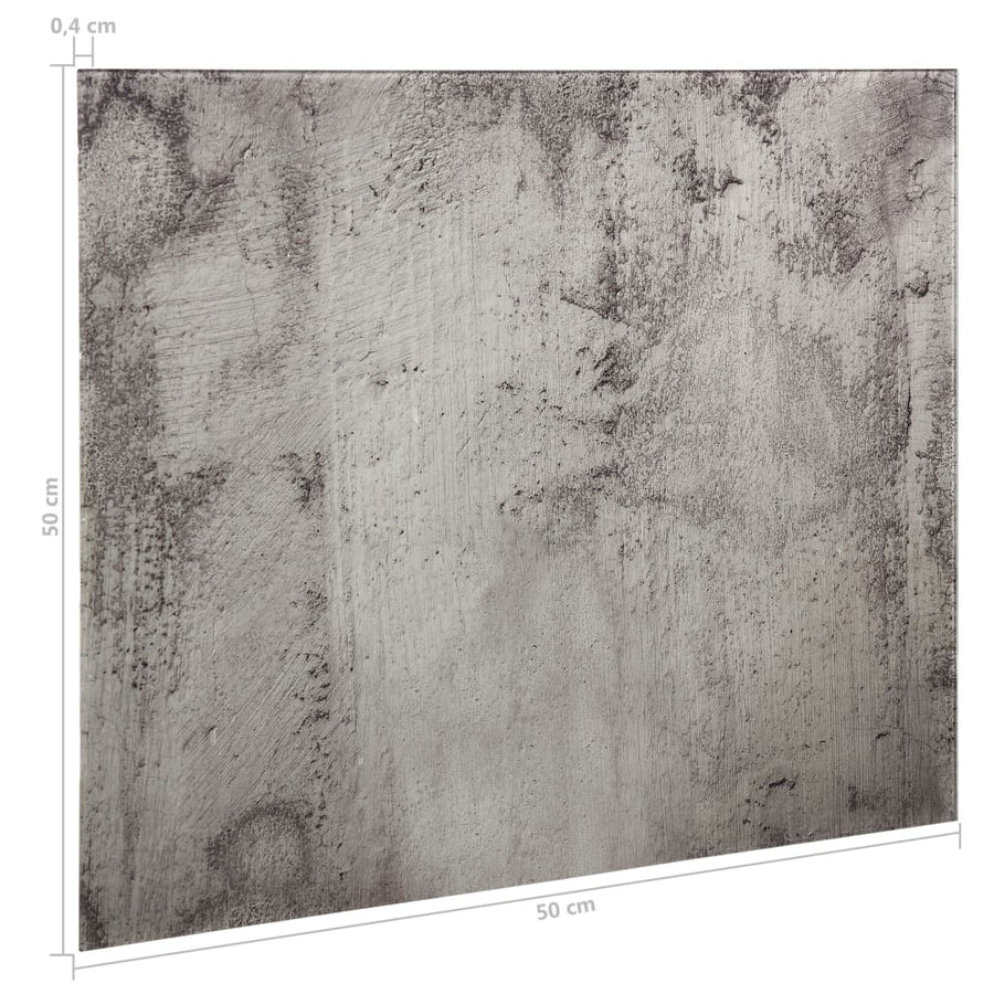 Magneetbord Wandmontage 50X50 Cm Glas