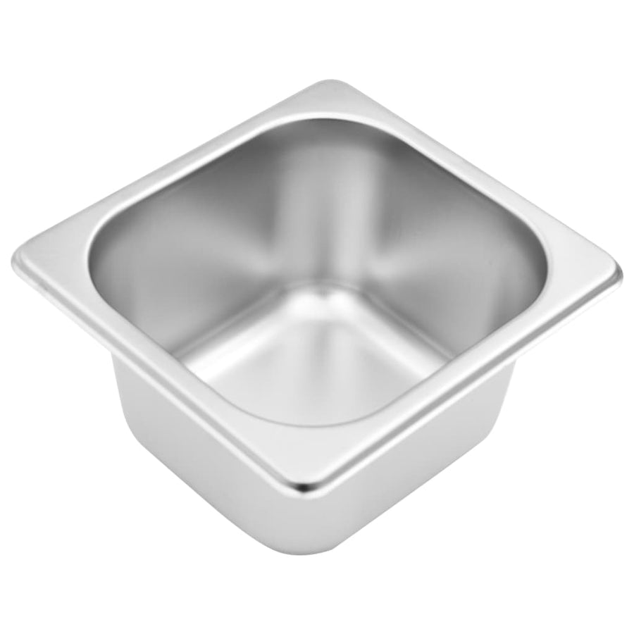 Gastronormbakkenhouder Met 8 Gn 1/6 Bakken Roestvrij Staal 66.8 x 40 x 25 cm