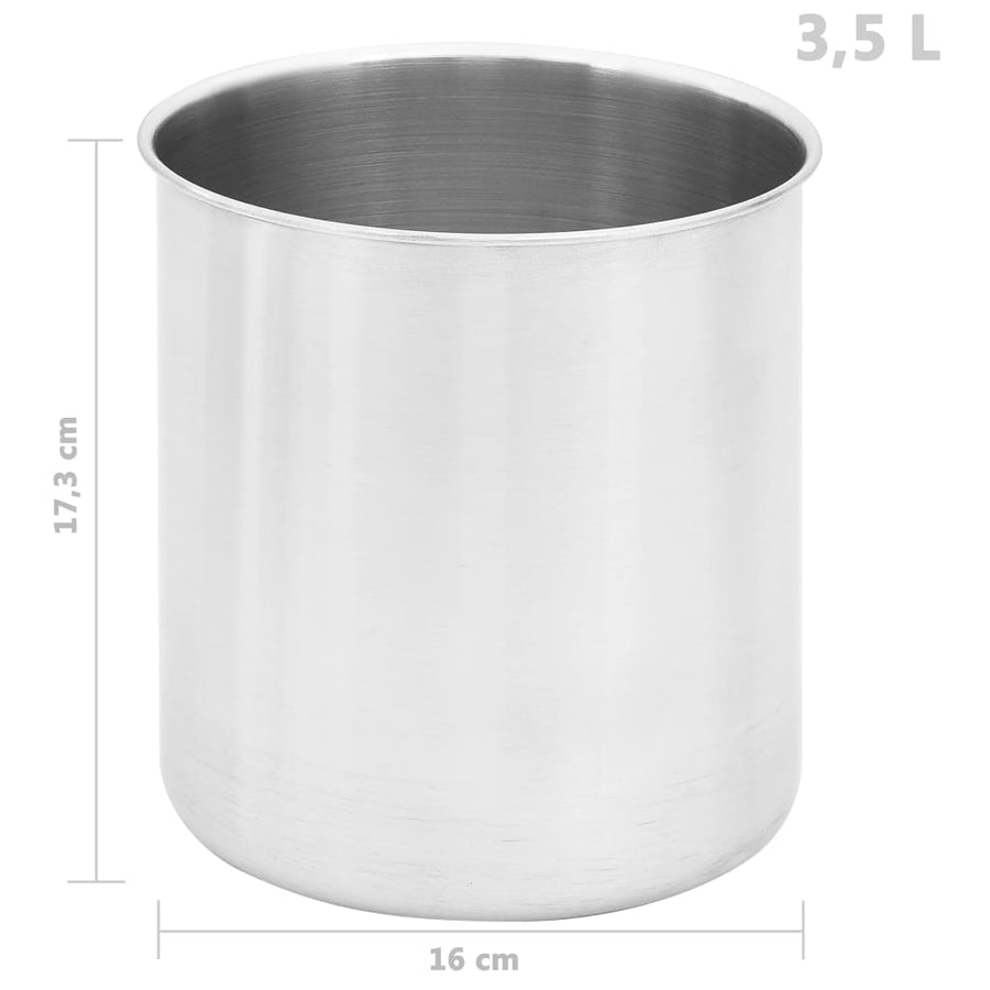 Sausdispenser 3,5 L Roestvrij Staal 1 x 3.5 l