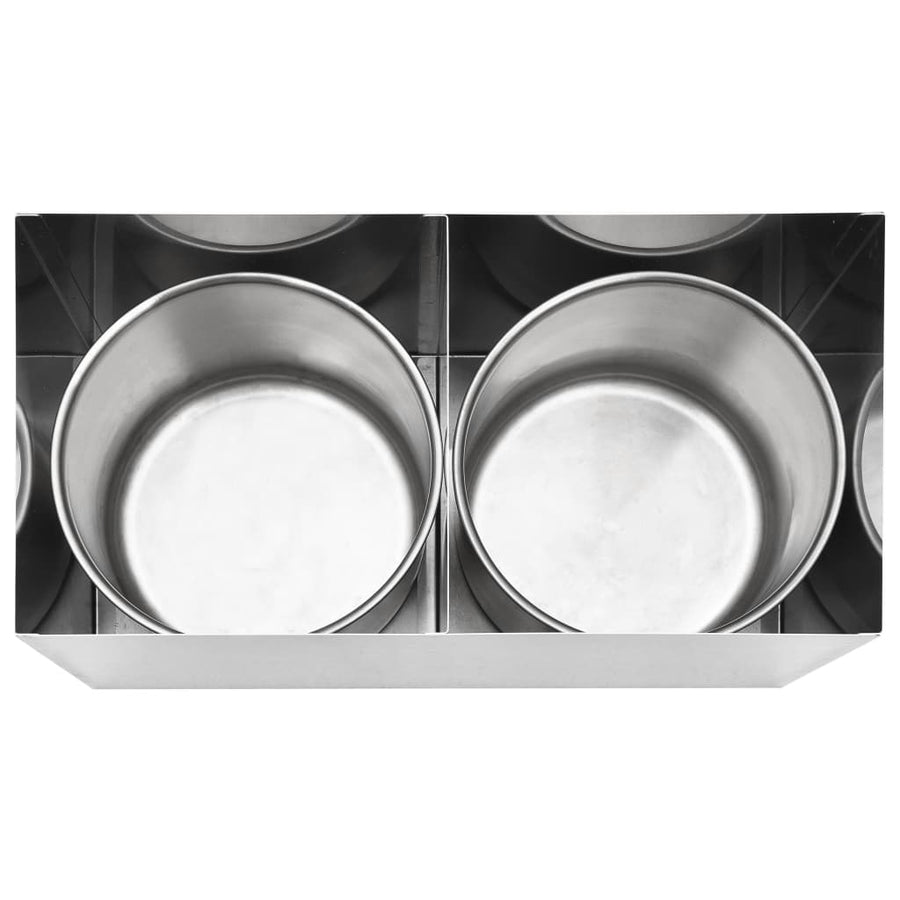 Sausdispenser 2X3,5 L Roestvrij Staal 2 x 3.5 l