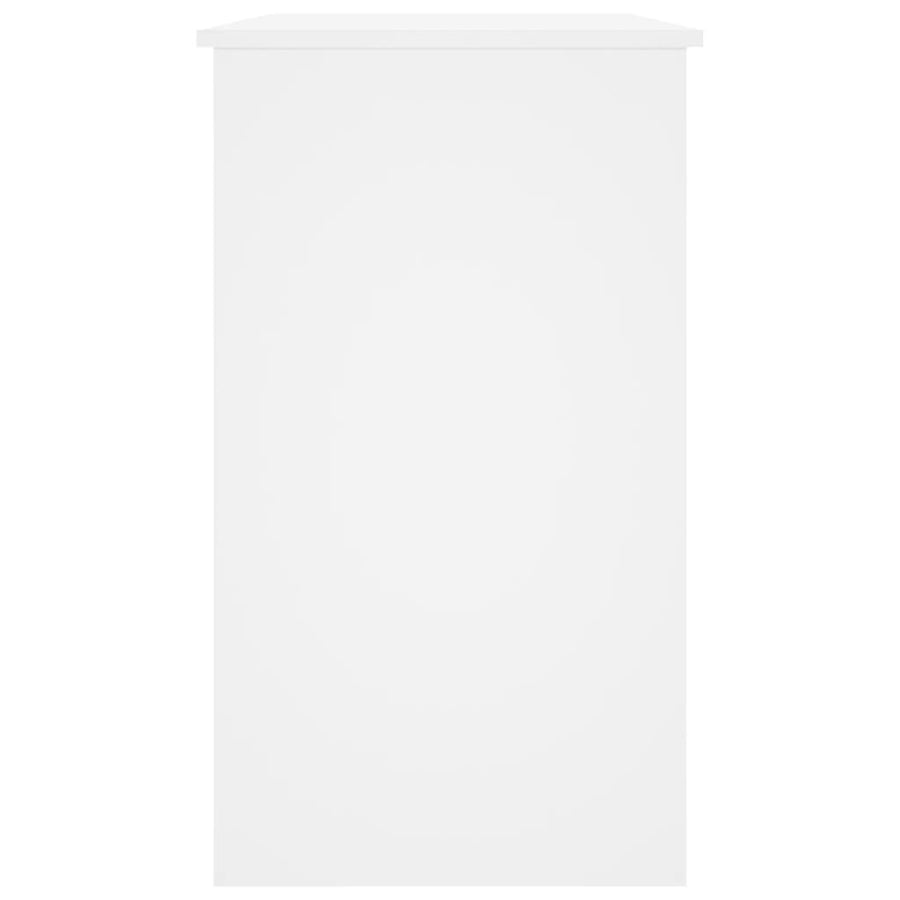 Bureau 90X45X76 Cm Spaanplaat Wit
