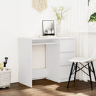 Bureau 90X45X76 Cm Spaanplaat Wit