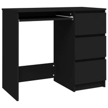 Bureau 90X45X76 Cm Spaanplaat Zwart
