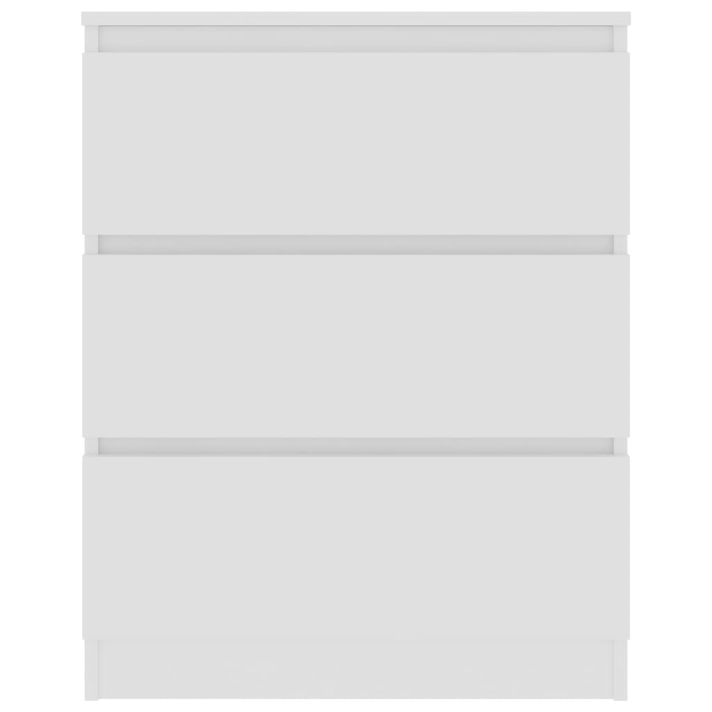 Dressoir 60X35X76 Cm Bewerkt Hout Wit