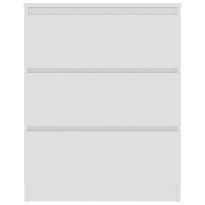 Dressoir 60X35X76 Cm Bewerkt Hout Wit
