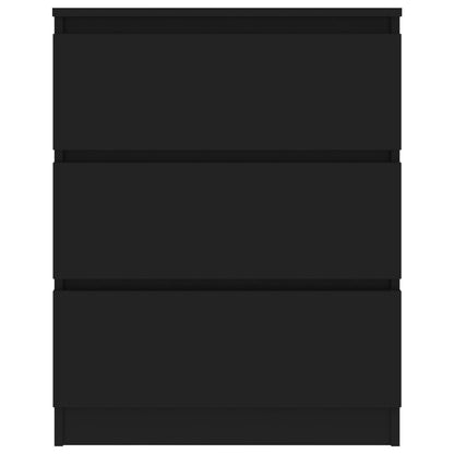Dressoir 60X35X76 Cm Bewerkt Hout Zwart