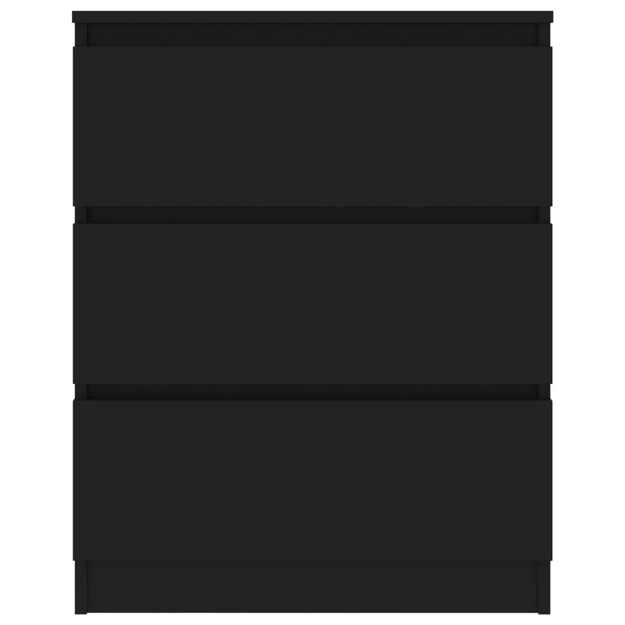 Dressoir 60X35X76 Cm Bewerkt Hout Zwart