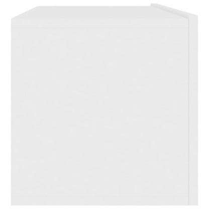 Tv-Meubel Bewerkt Hout 100 x 30 x 30 cm Wit