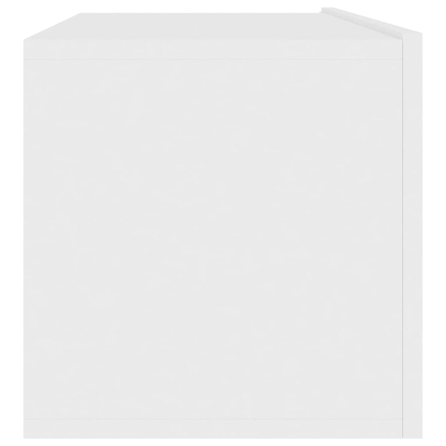 Tv-Meubel Bewerkt Hout 100 x 30 x 30 cm Wit
