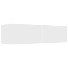 Tv-meubel 120x30x30 cm spaanplaat wit 120 x 30 x 30 cm Wit