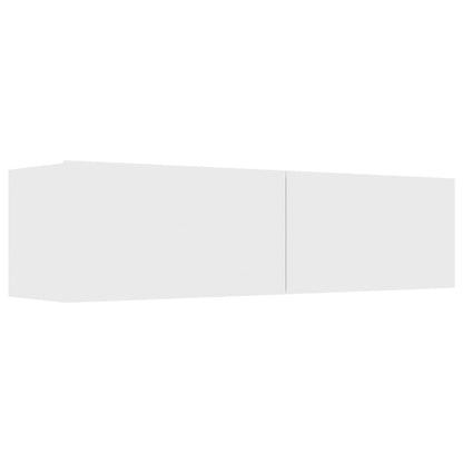 Tv-meubel 120x30x30 cm spaanplaat wit 120 x 30 x 30 cm Wit
