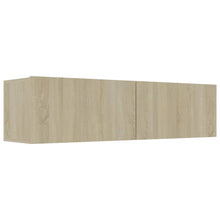 Tv-meubel 120x30x30 cm bewerkt hout sonoma eikenkleurig 120 x 30 x 30 cm Sonoma eiken