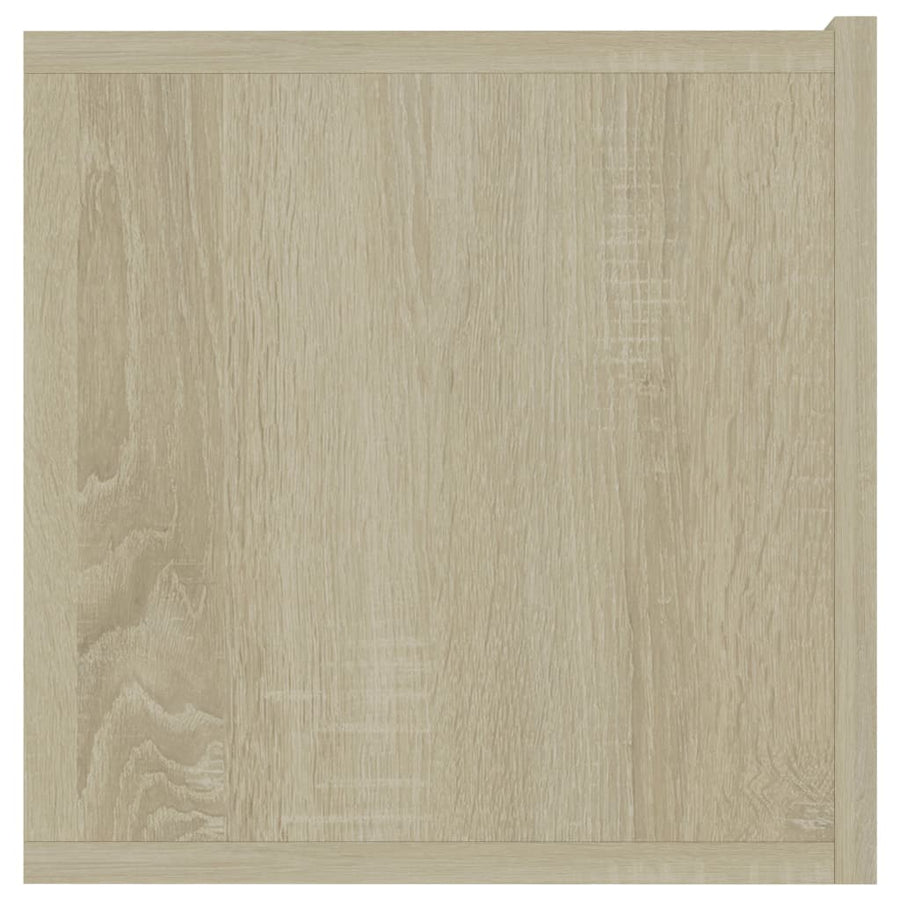 Tv-meubel 120x30x30 cm bewerkt hout sonoma eikenkleurig 120 x 30 x 30 cm Sonoma eiken