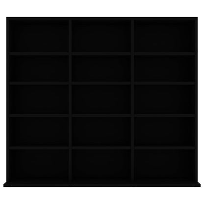 Cd-Kast 02X23X89,5 Cm Bewerkt Hout 102 x 23 x 89.5 cm Zwart