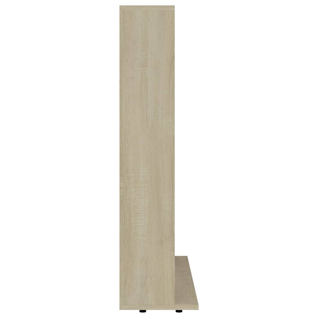 Cd-Kast 02X23X89,5 Cm Bewerkt Hout Kleurig 102 x 23 x 89.5 cm Sonoma eiken