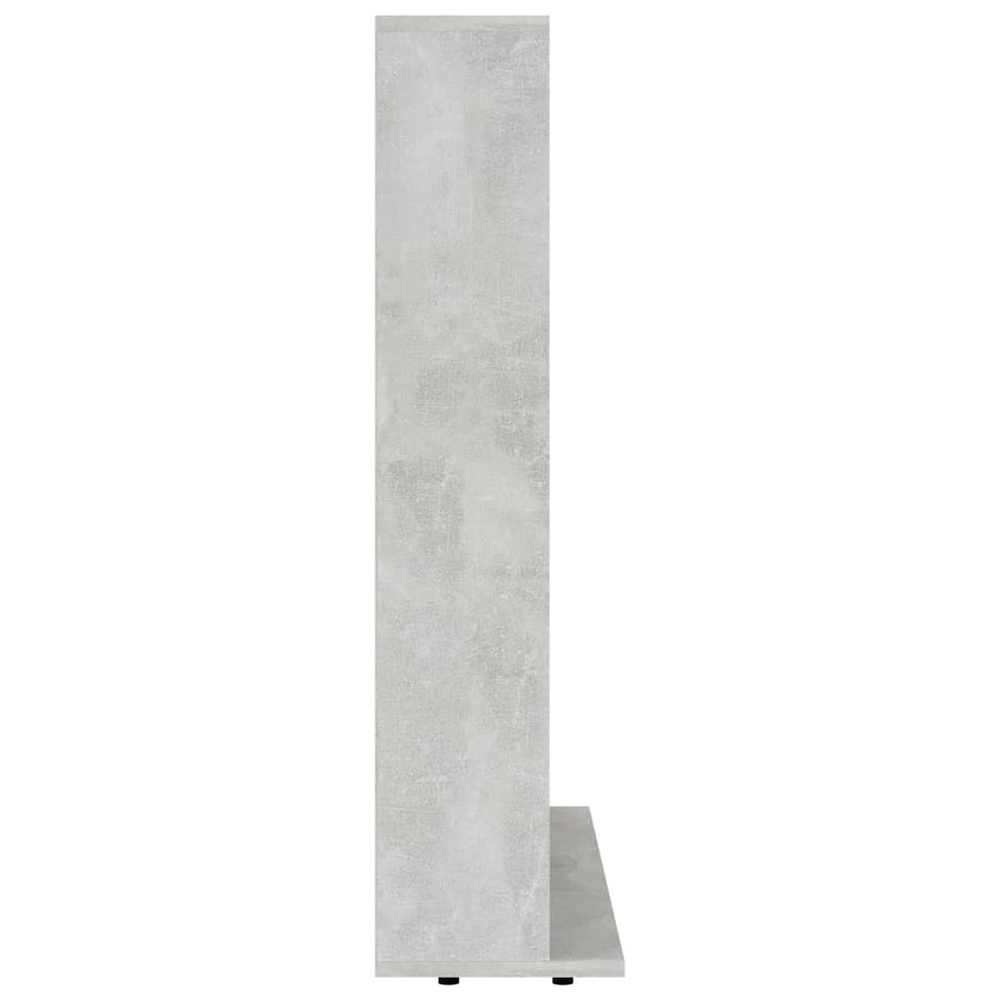 Cd-Kast 02X23X89,5 Cm Bewerkt Hout 102 x 23 x 89.5 cm Betongrijs