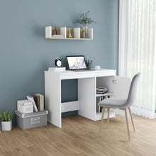 Bureau 100X50X76 Cm Bewerkt Hout Wit