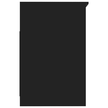 Ladekast 40X50X76 Cm Bewerkt Hout Zwart