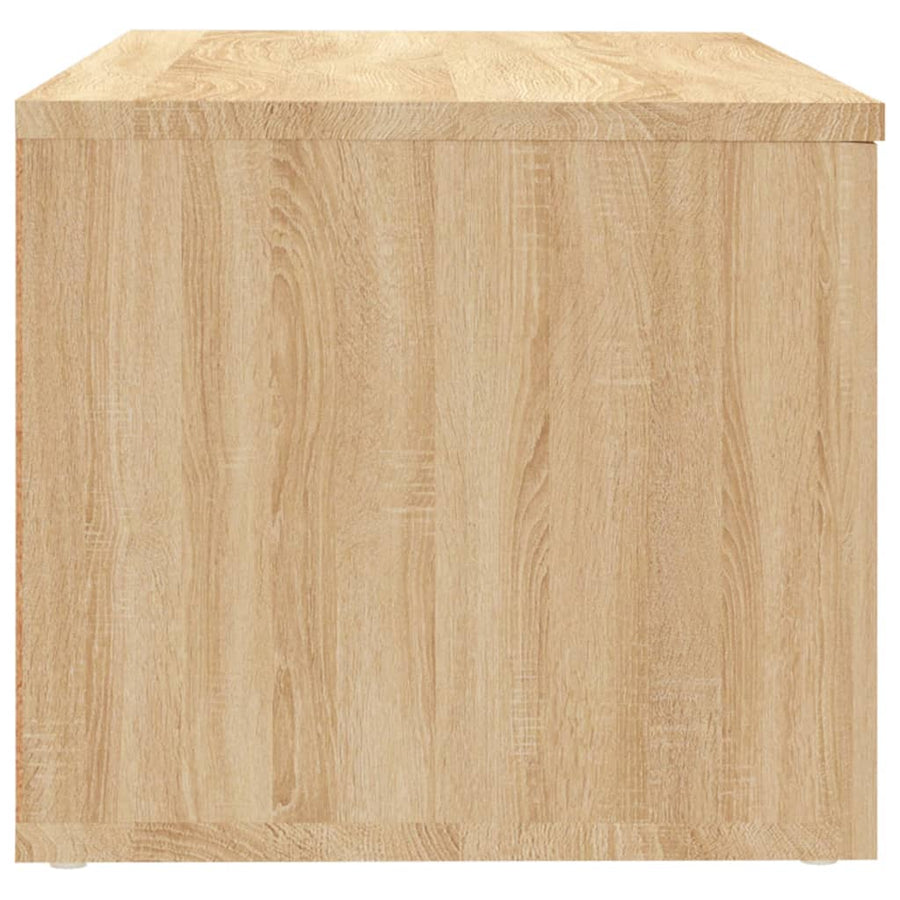 Tv-meubel 80x34x30 cm spaanplaat sonoma eikenkleurig Sonoma eiken
