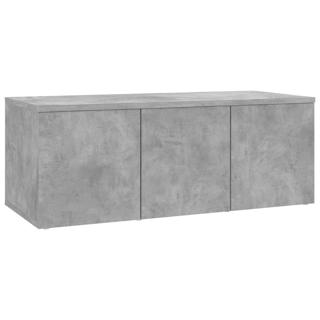 Tv-meubel 80x34x30 cm spaanplaat betongrijs Betongrijs