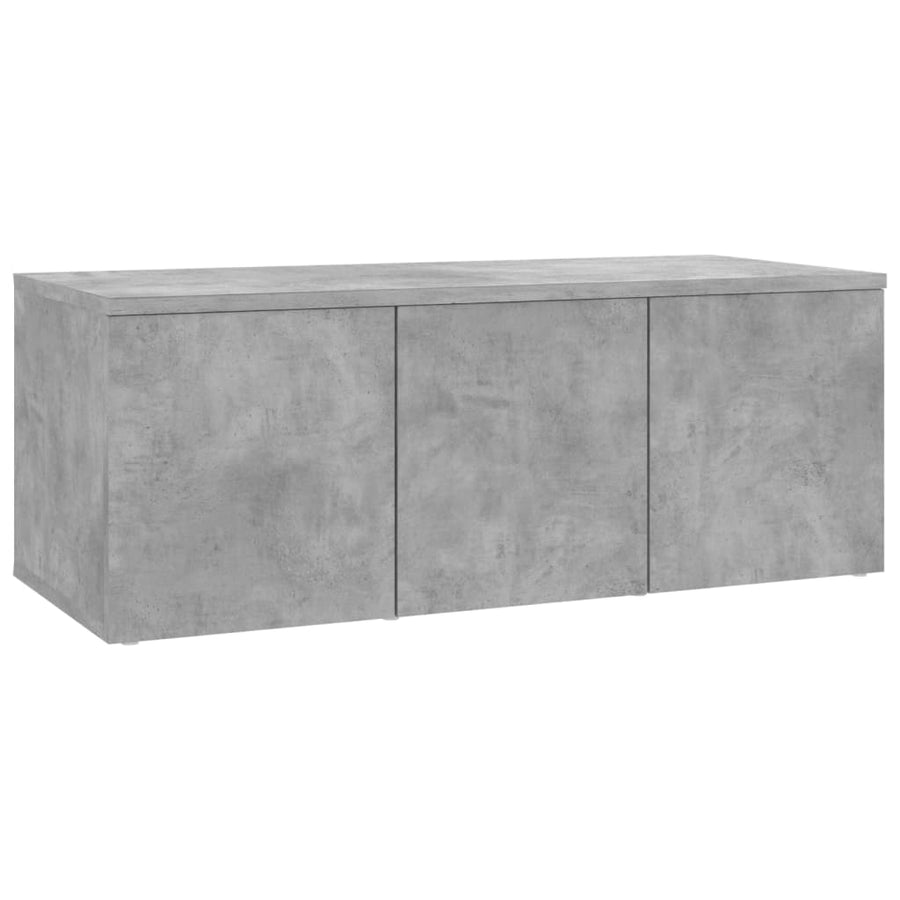 Tv-meubel 80x34x30 cm spaanplaat betongrijs Betongrijs