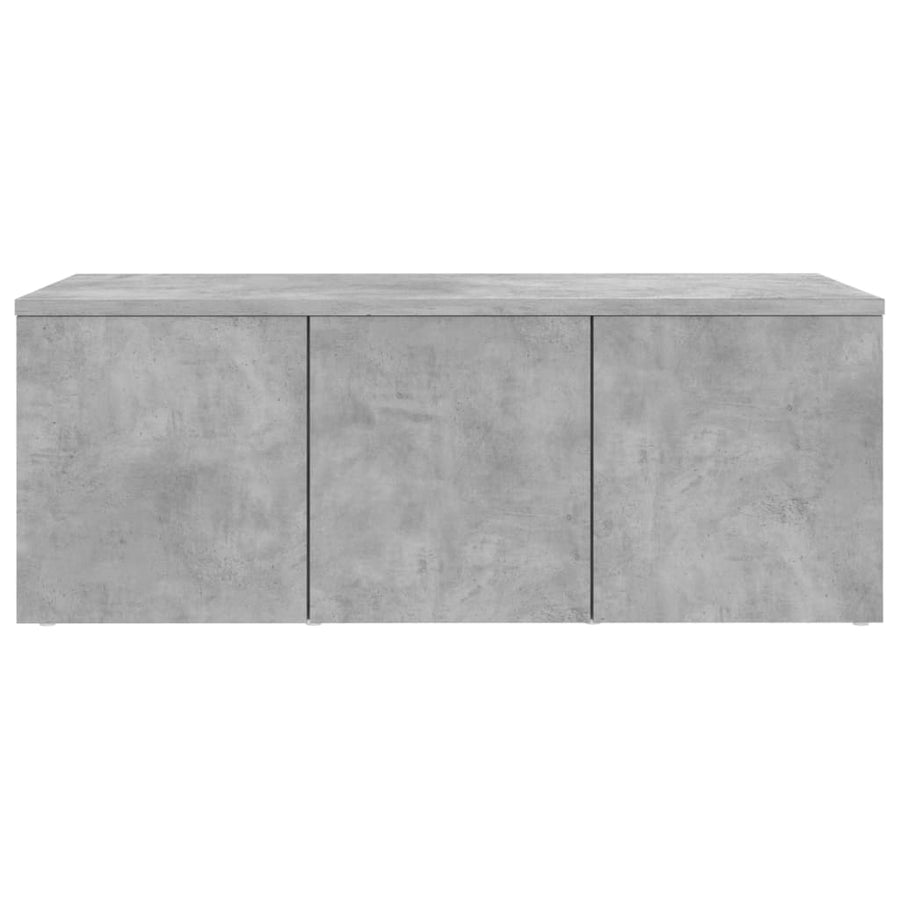 Tv-meubel 80x34x30 cm spaanplaat betongrijs Betongrijs