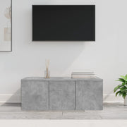 Tv-meubel 80x34x30 cm spaanplaat betongrijs