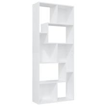Boekenkast 67X24X6 Cm Bewerkt Hout Wit