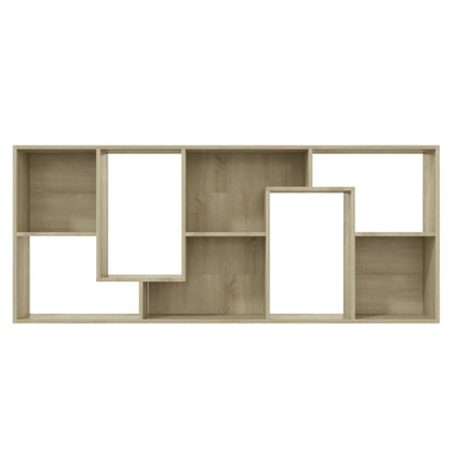 Boekenkast 67X24X6 Cm Spaanplaat Kleurig Sonoma eiken